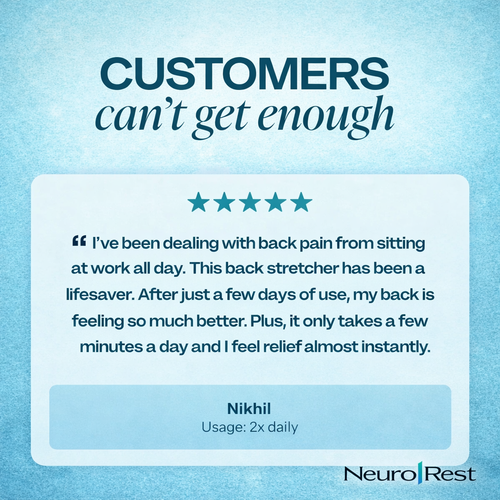 Multi-Level Back Stretcher for Pain Relief