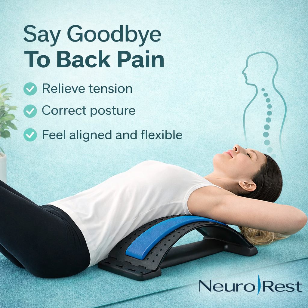 Multi-Level Back Stretcher for Pain Relief