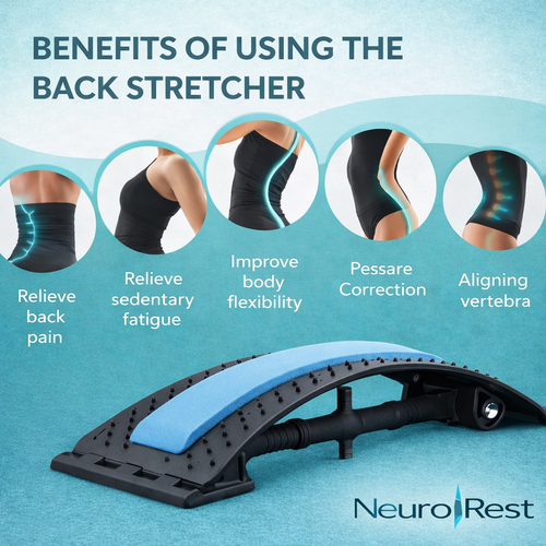 Multi-Level Back Stretcher for Pain Relief